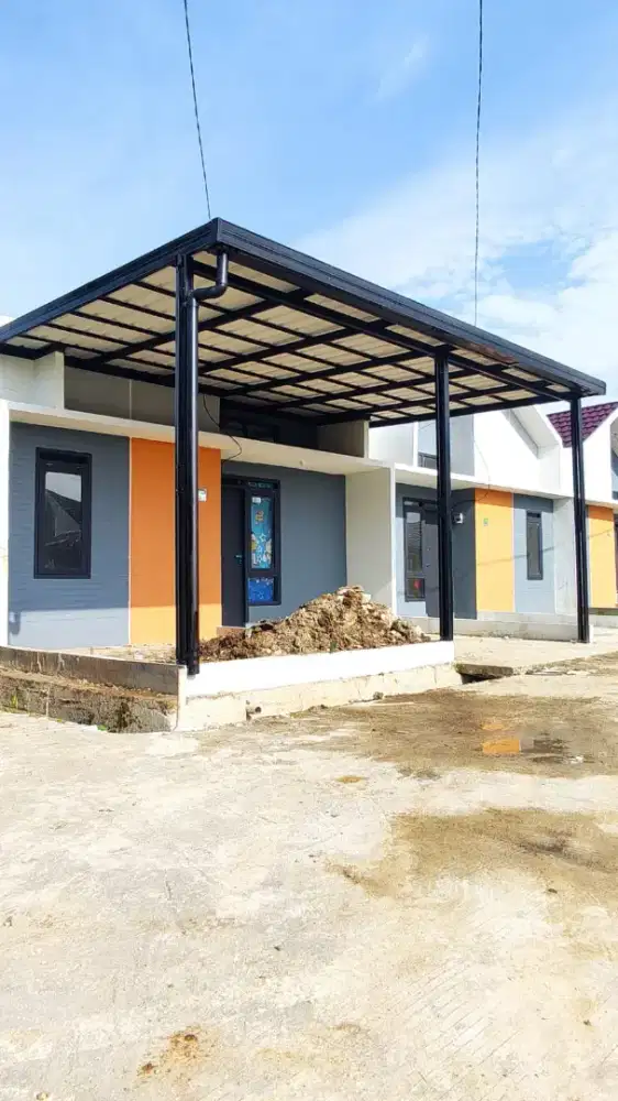 Kanopi baja ringan atap spandek dan alderon