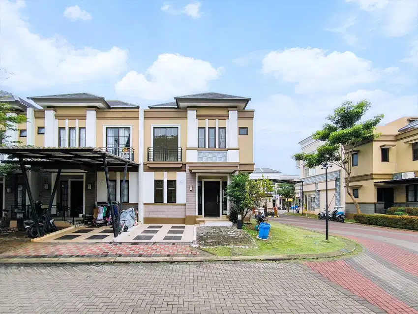 Rumah Hook 2 Lantai Cantik 8 Menit ke Terminal BSD Dibantu KPR J-28256