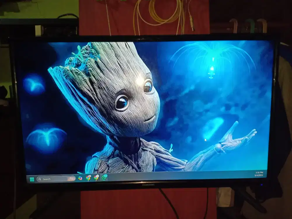 Tv led changong e2000 32 inch + stb