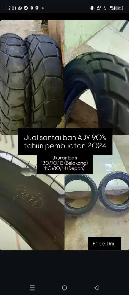 Dijual Nego Ban ADV 160 Kondisi 90%