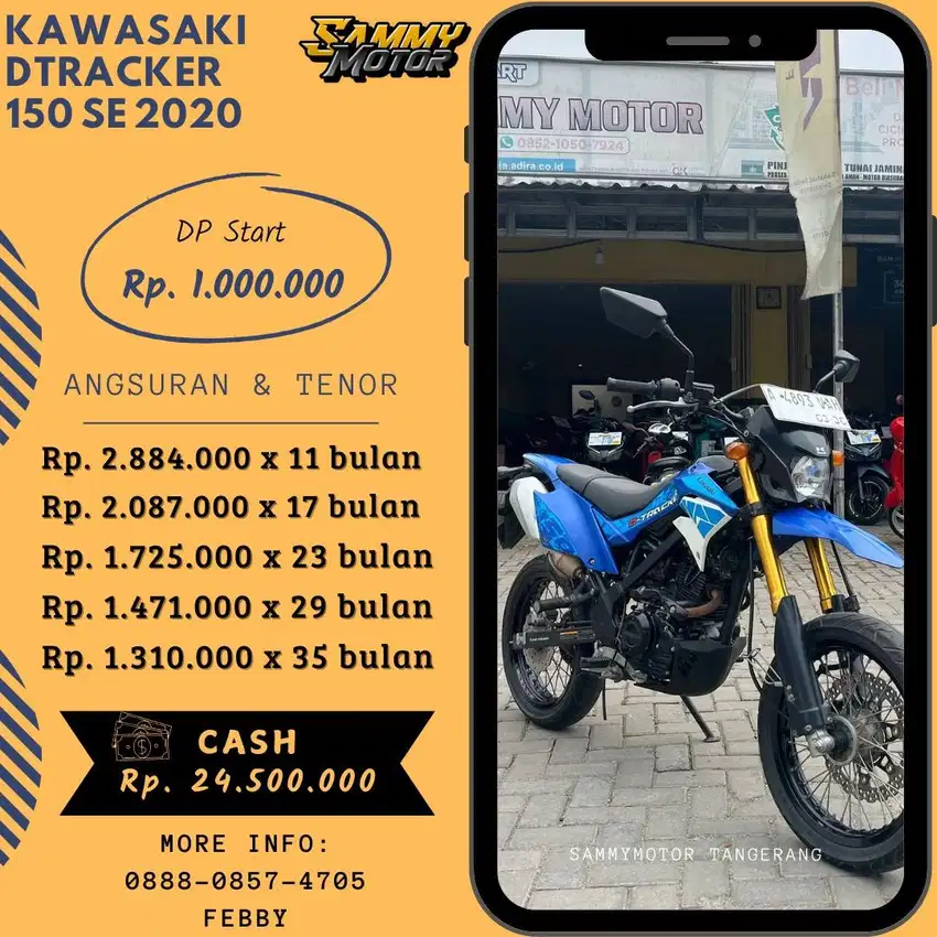 DTRACKER 150 SE 2020 DP 1jt