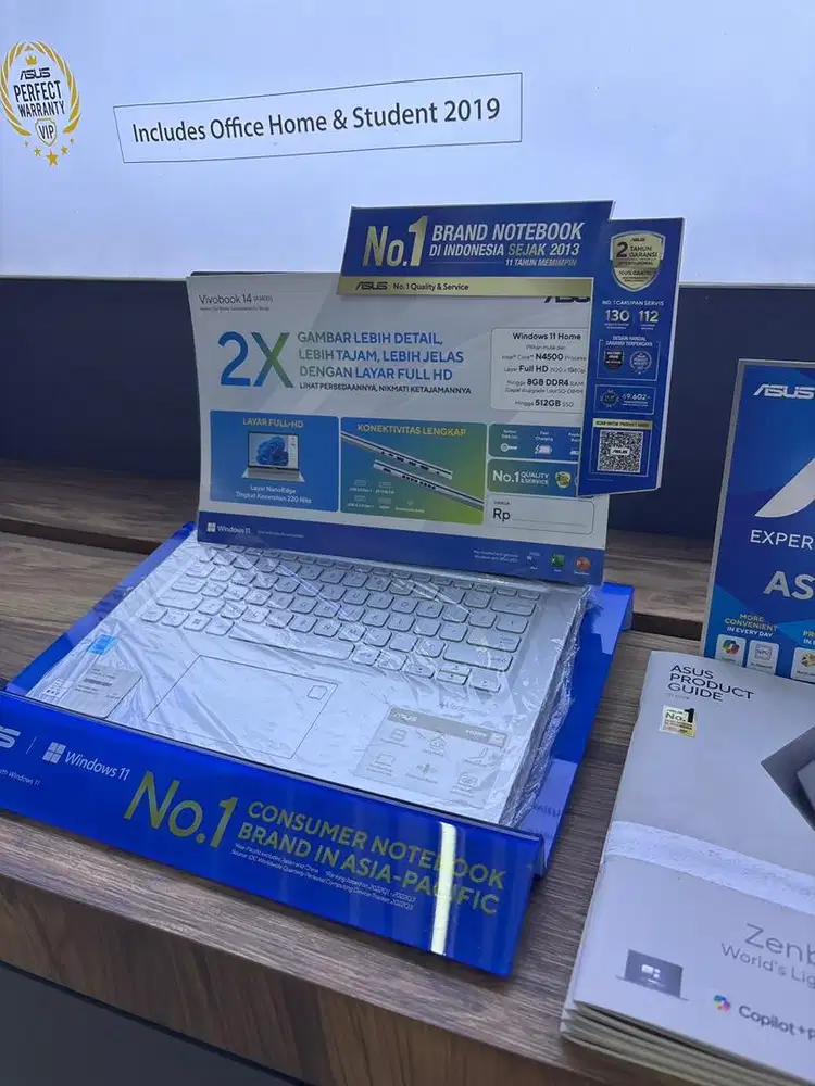 ASUS VIVOBOOK 14 FHD4511 bisa dicicil