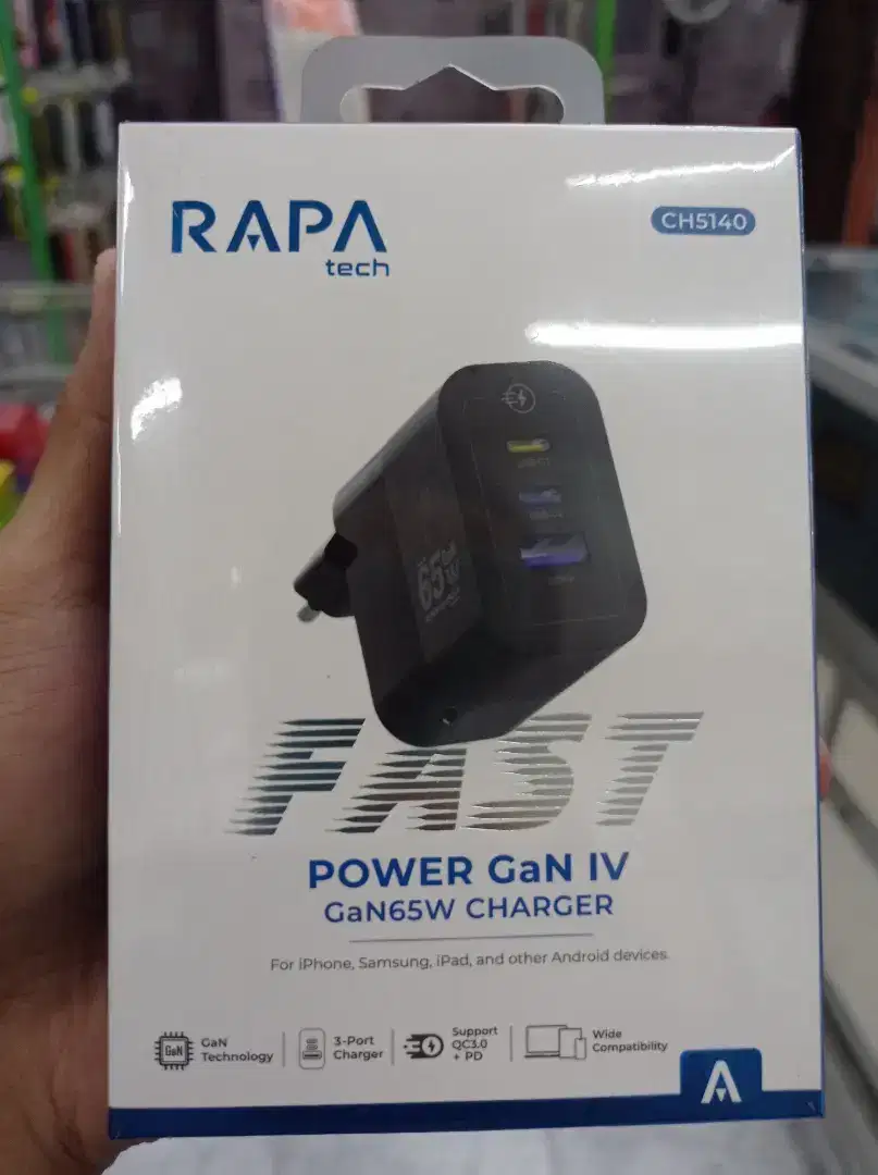 Adapter RAPATech Power GaN IV CH5140
