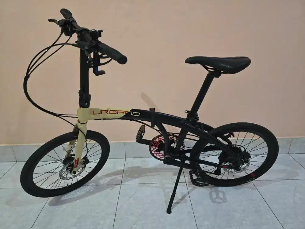Sepeda Lipat 20Inch Polygon Urbano 5 Alloy 9Speed