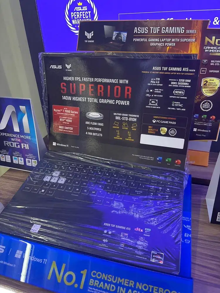 ASUS TUF A15 FA506NCR Bisa cicilan