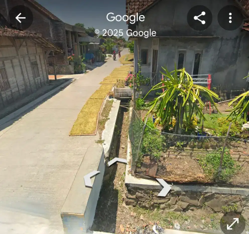 Jual tanah pinggir jalan desa wonorejo atau wotan