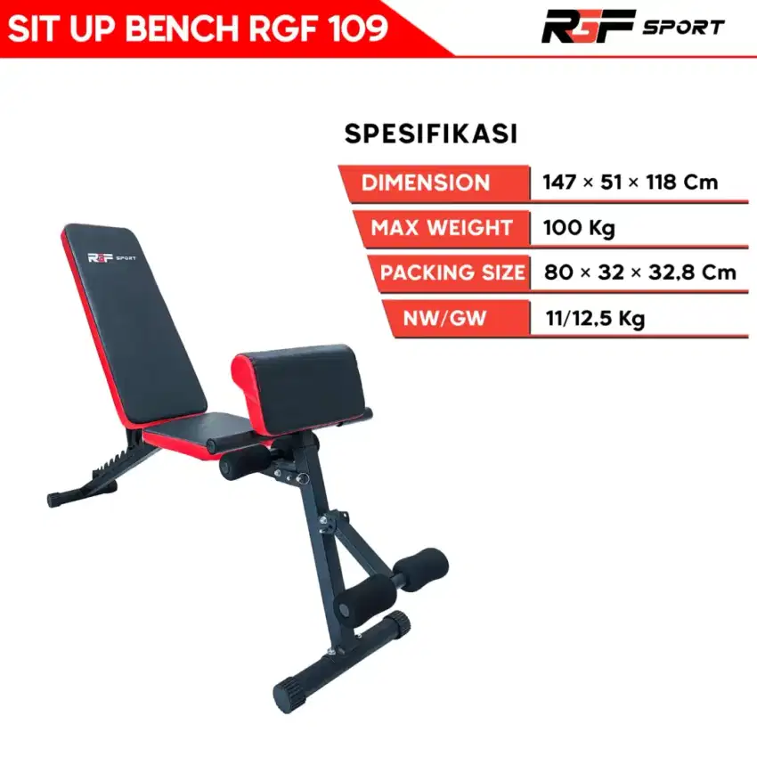 SIT UP BENCH RGF 109