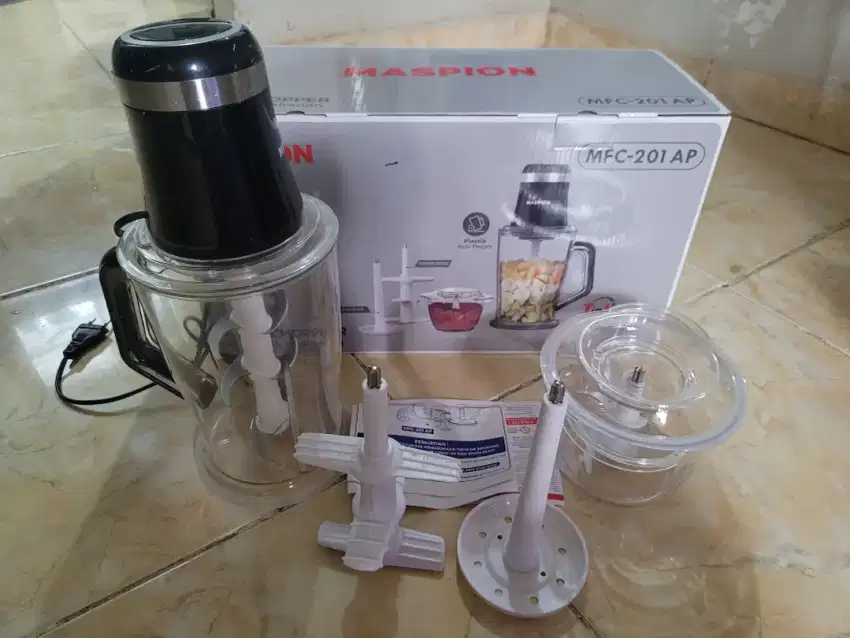 Chopper Maspion mfc201ap seperti baru mulus blender