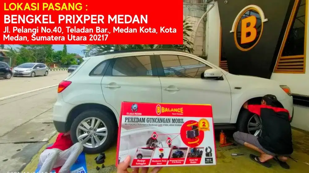 Bengkel Kaki mobil Medan atasi JEDUG LIMBUNG dgn Peredam shock mobil