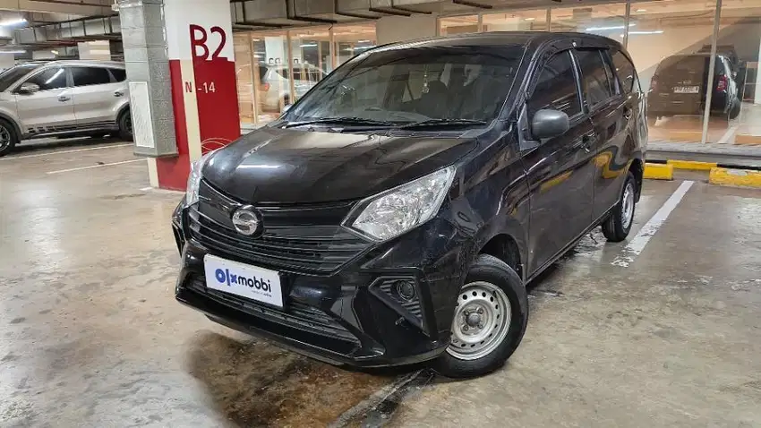 KM Rendah TDP 6JT Daihatsu Sigra 1.0 D Bensin-MT 2024 Hitam