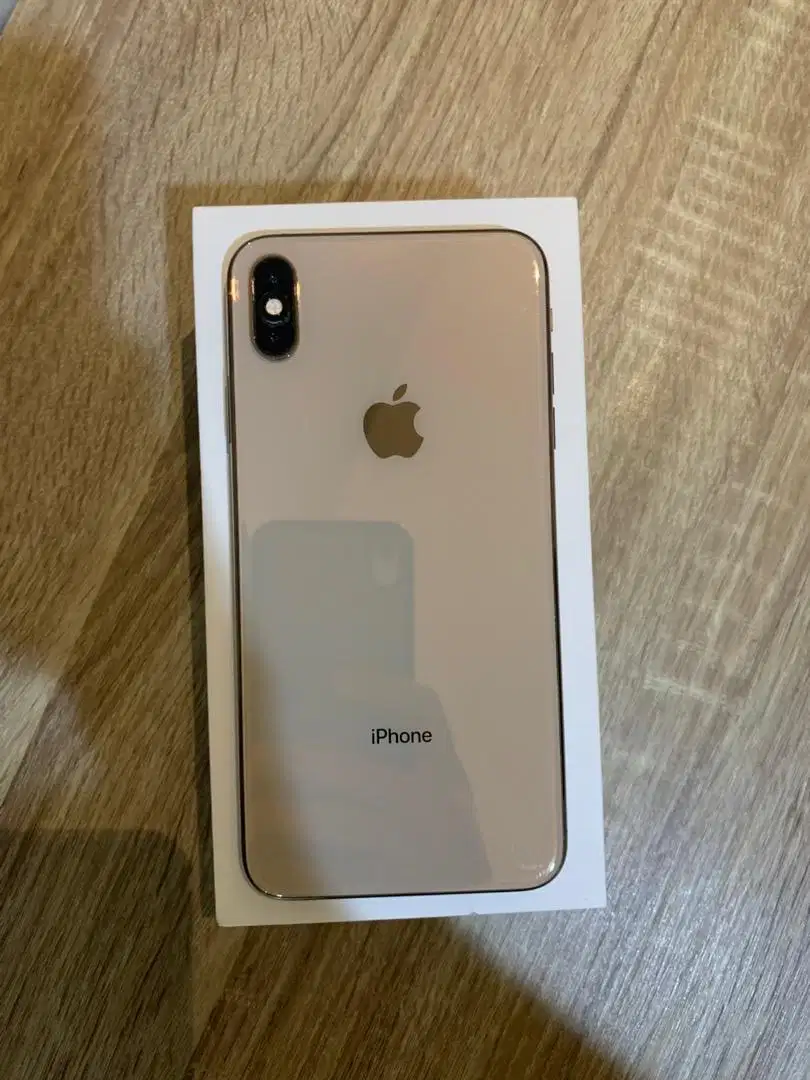 Iphone XS Max 64gb Gold Second Ex Inter Zpa Mulus