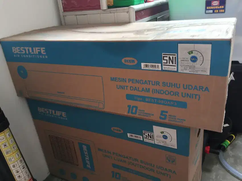 AC 1PK merek bestlife, pemakaian baru 1 bulan