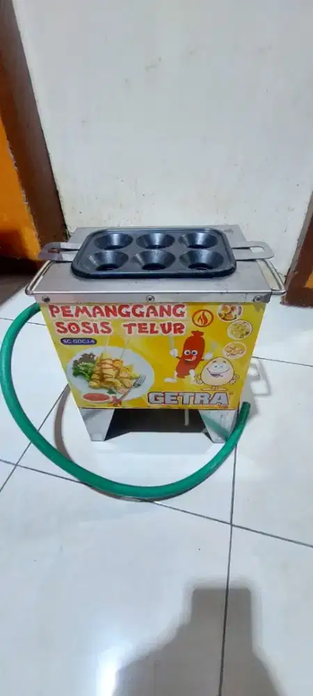 Mesin Sosis Telur Gas 6 lubang