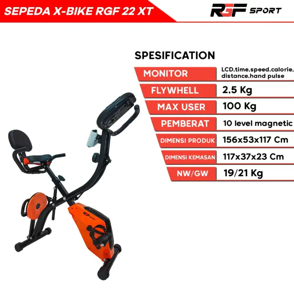 SEPEDA X-BIKE RGF 22 XT