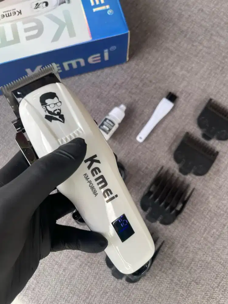 BARU KEMEI original mesin cukur di cas