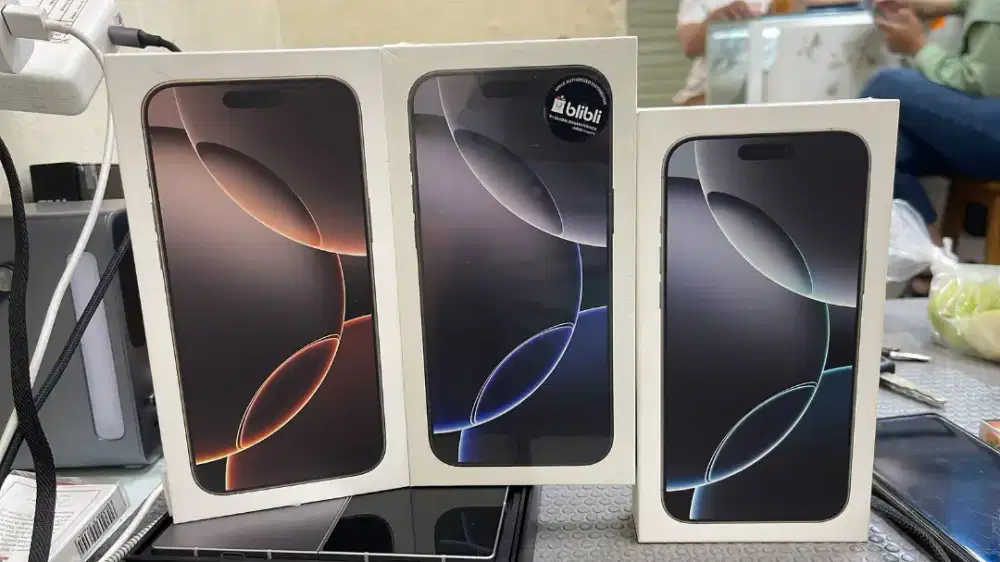 Beli 17 iphone 16 15 promax series all tipe baru seken inter ibox gass
