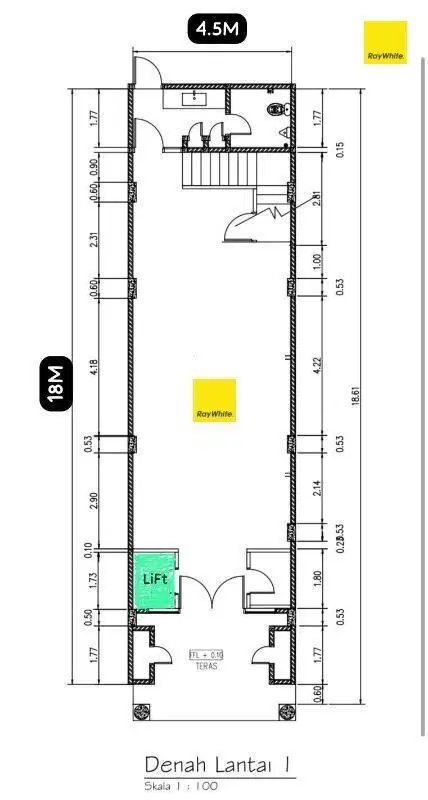 Ruang Usaha Lux 4 Lantai Prime Area, Jalan Raya Bintaro Xchange