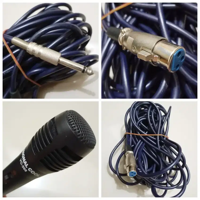 Kabel Microphone 10 Meter Second