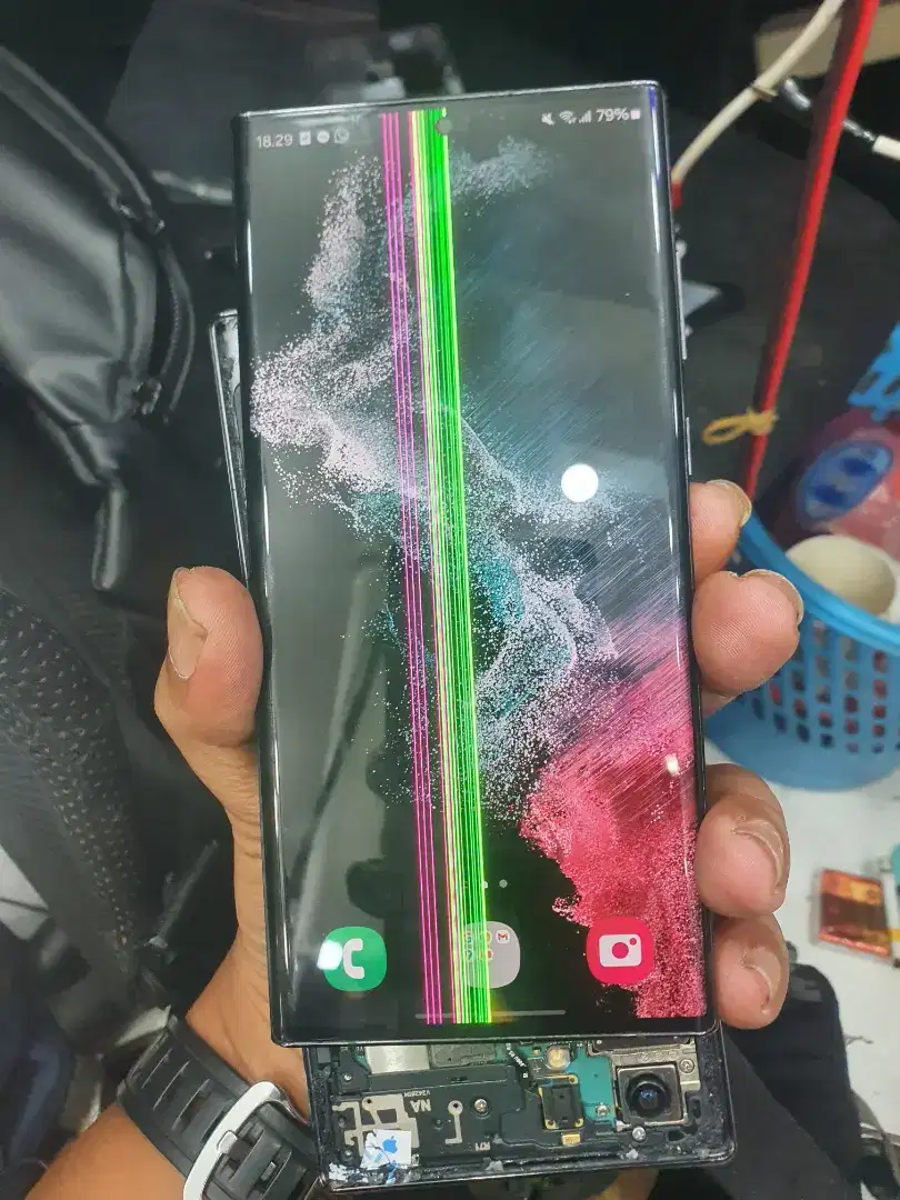 Lcd ori copotan samsung s22 ultra
