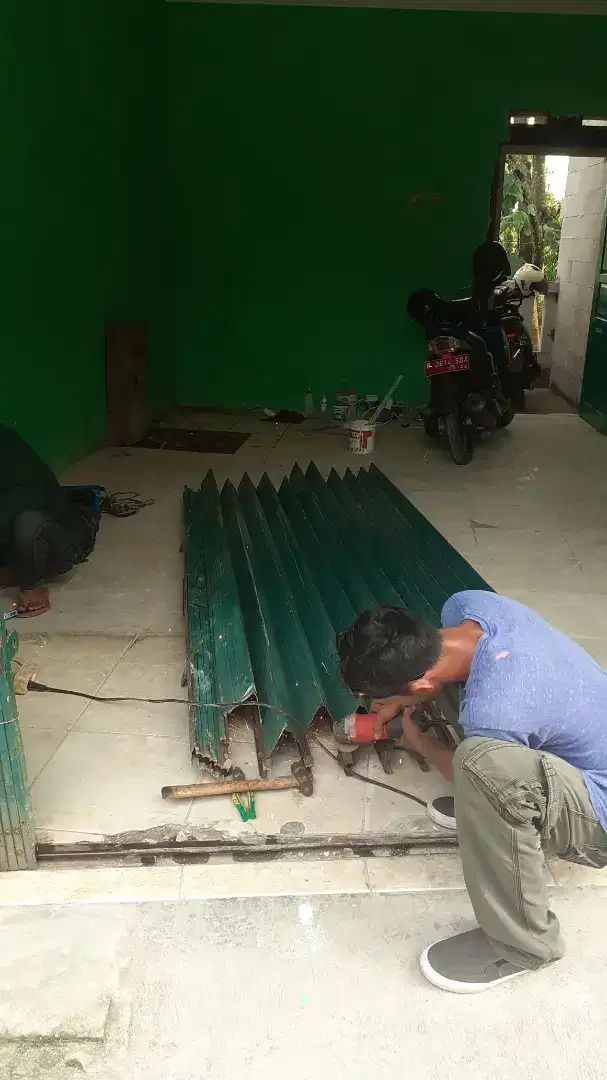 Tukang Rolling door Folding gate murah