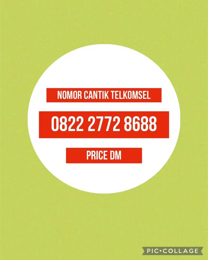 Nomor Cantik Kartu Simpati Loop Telkomsel 8688 , 688