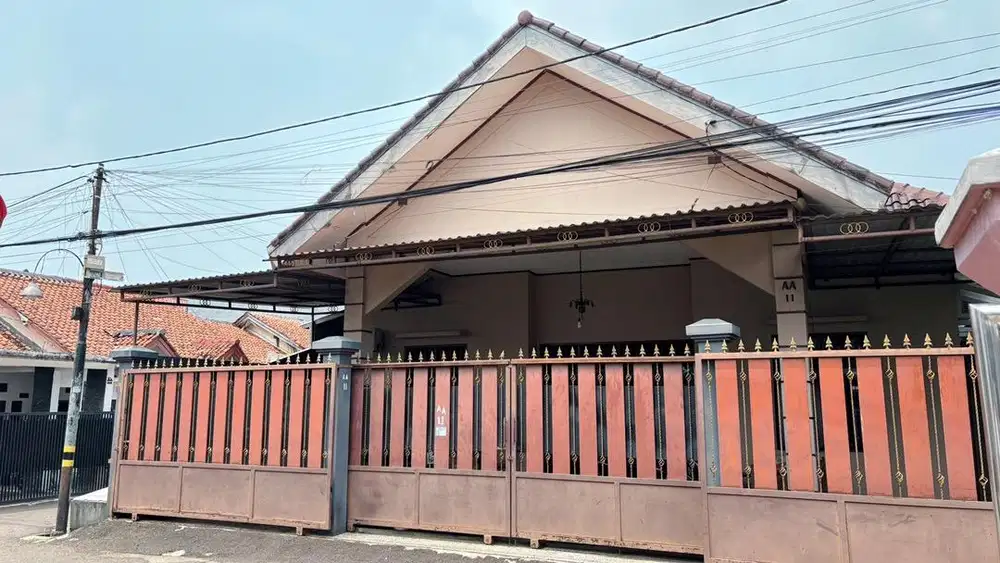 DIJUAL RUMAH ASRI SIAP HUNI DI TAMAN CIMANGGU TANPA PERANTARA (SHM)