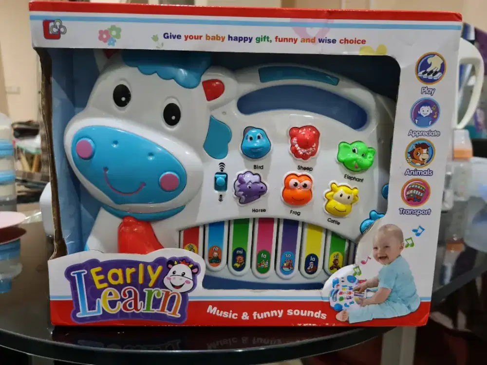 Mainan piano early learn music