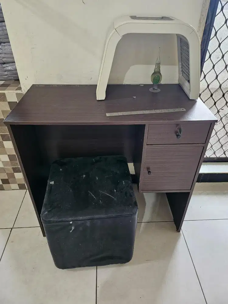 Meja kerja+kursi duduk