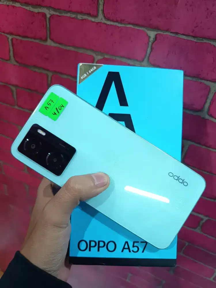 oppo a57 ram 4/64 mulus banget + fullset