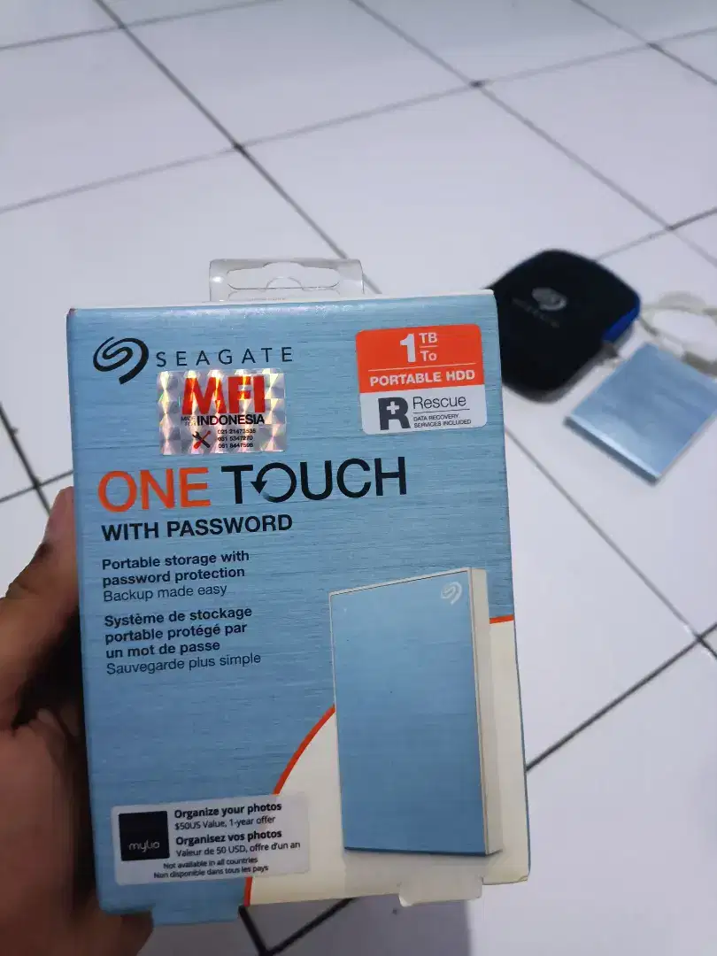 Harddisk Seagate One touch 1 TB (External)