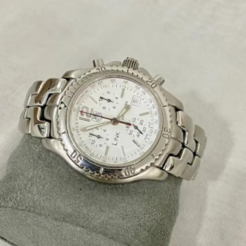 Tag Heuer Link ct1112 double chronograph quartz 'Jason Bourne'