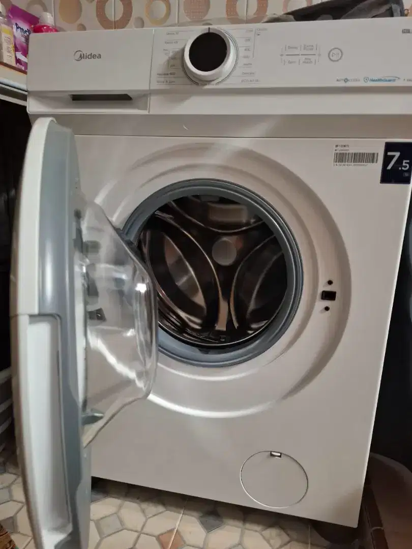 Mesin Cuci MIDEA  Front Loading 7.5kg, Fitur Fungsi Normal