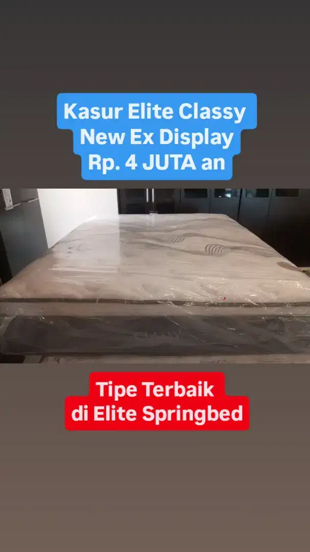Kasur Elite Classy 160 New Ex Display