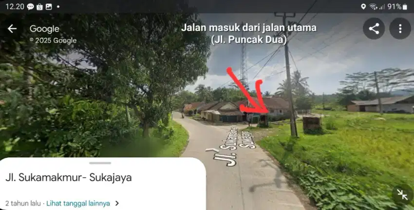 Kebun Jonggol, Diskon 45% SHM, NET 125rb/m