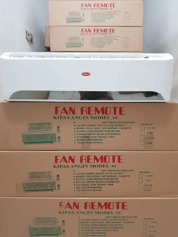 Kipas angin model ac bahan mantep