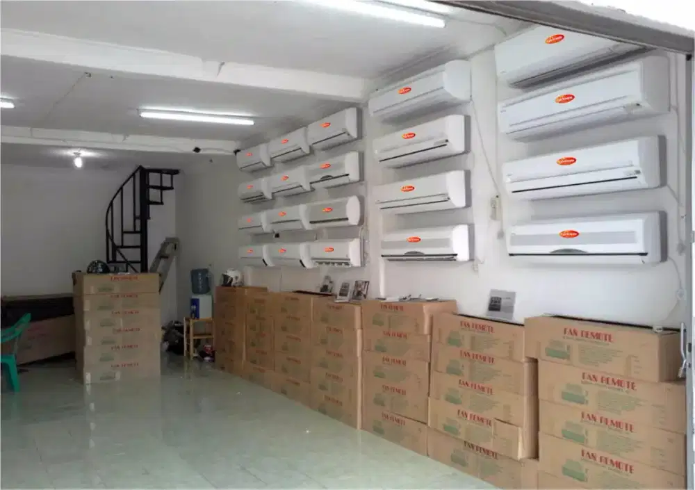 Kipas angin model ac bahan murah