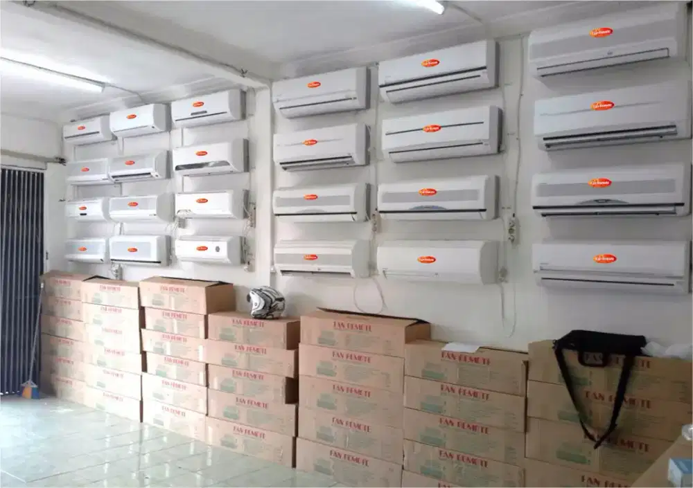 Kipas angin model ac ok bahan