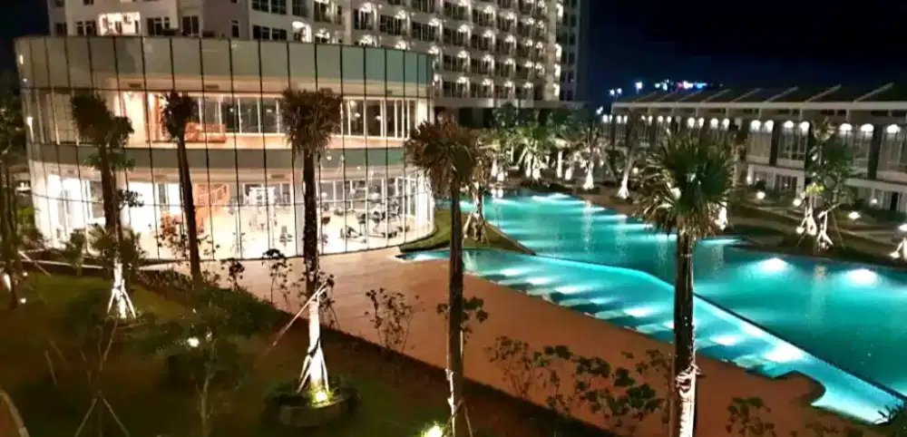 Disewakan apartemen Puri Mansion view kolam renang & gym VIP