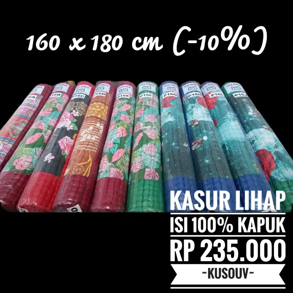 Matras Santai/Matras Lihapp/Matras Gulung Palembang