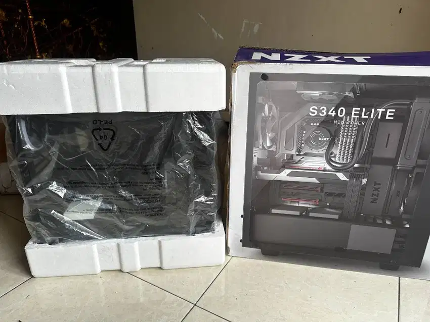 NZXT S340 Elite Gaming Case Include (Include Fan, RGB light & Cooling)