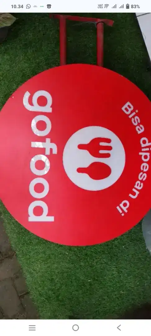 Neon box gofood