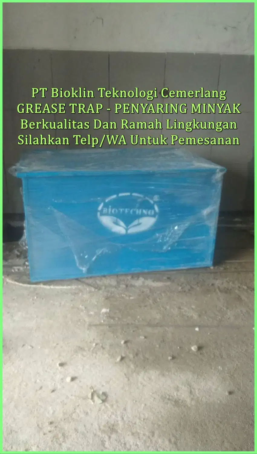 GREASE TRAP - PENYARING MINYAK - GREASE TRAP FRP - gerestep