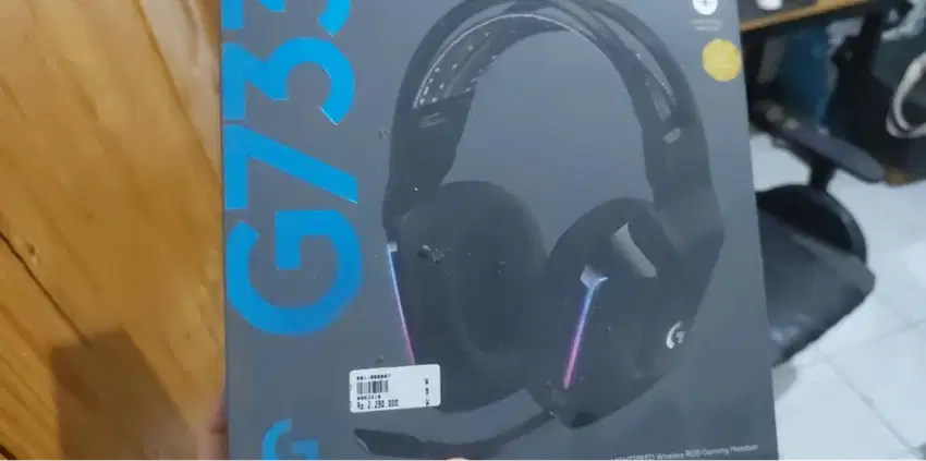 Jual headset g733 wireless lightspeed lancar no delay jarang dipakai