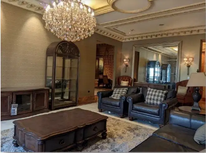 Premium Apt Davinci Residence Tuscany 4BR Semi Furnished at Sudirman