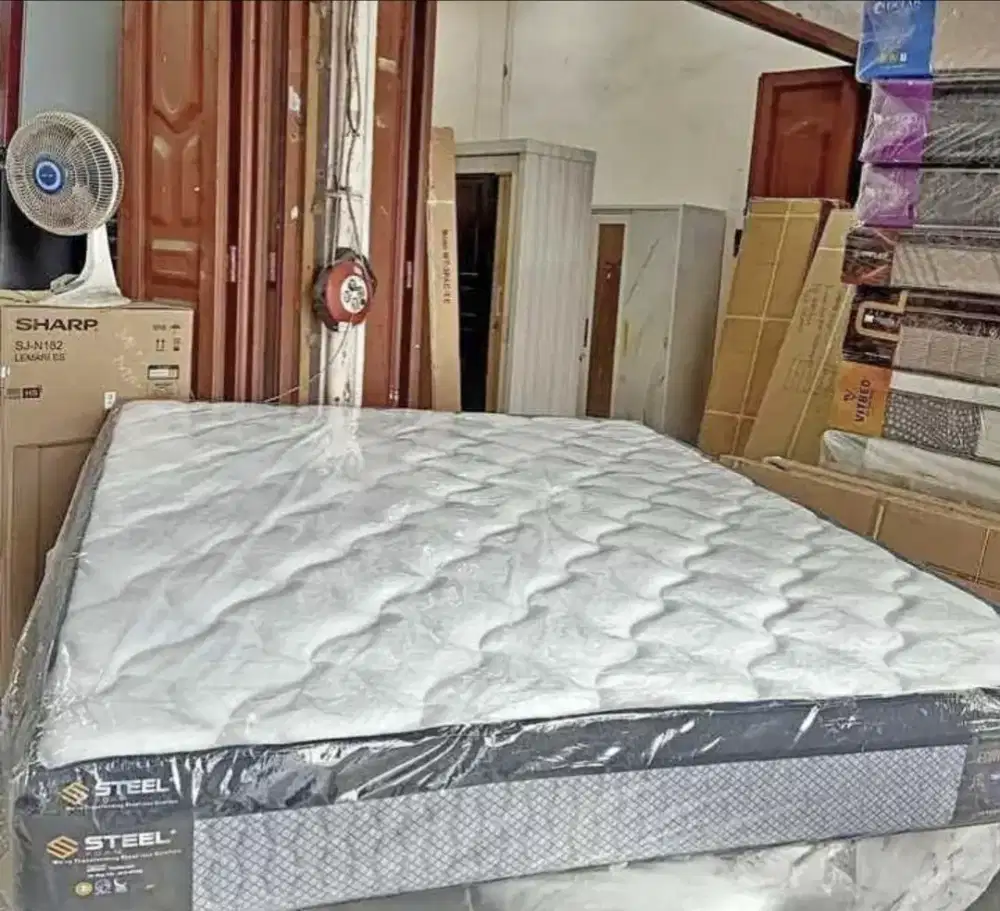 Springbed STEEL Busa 6 Kaki ( ketebalan 25 cm )