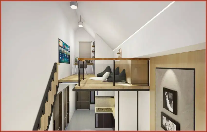Rumah Cantik Mezzanine Include Barat Kampus UMY Dalam Cluster
