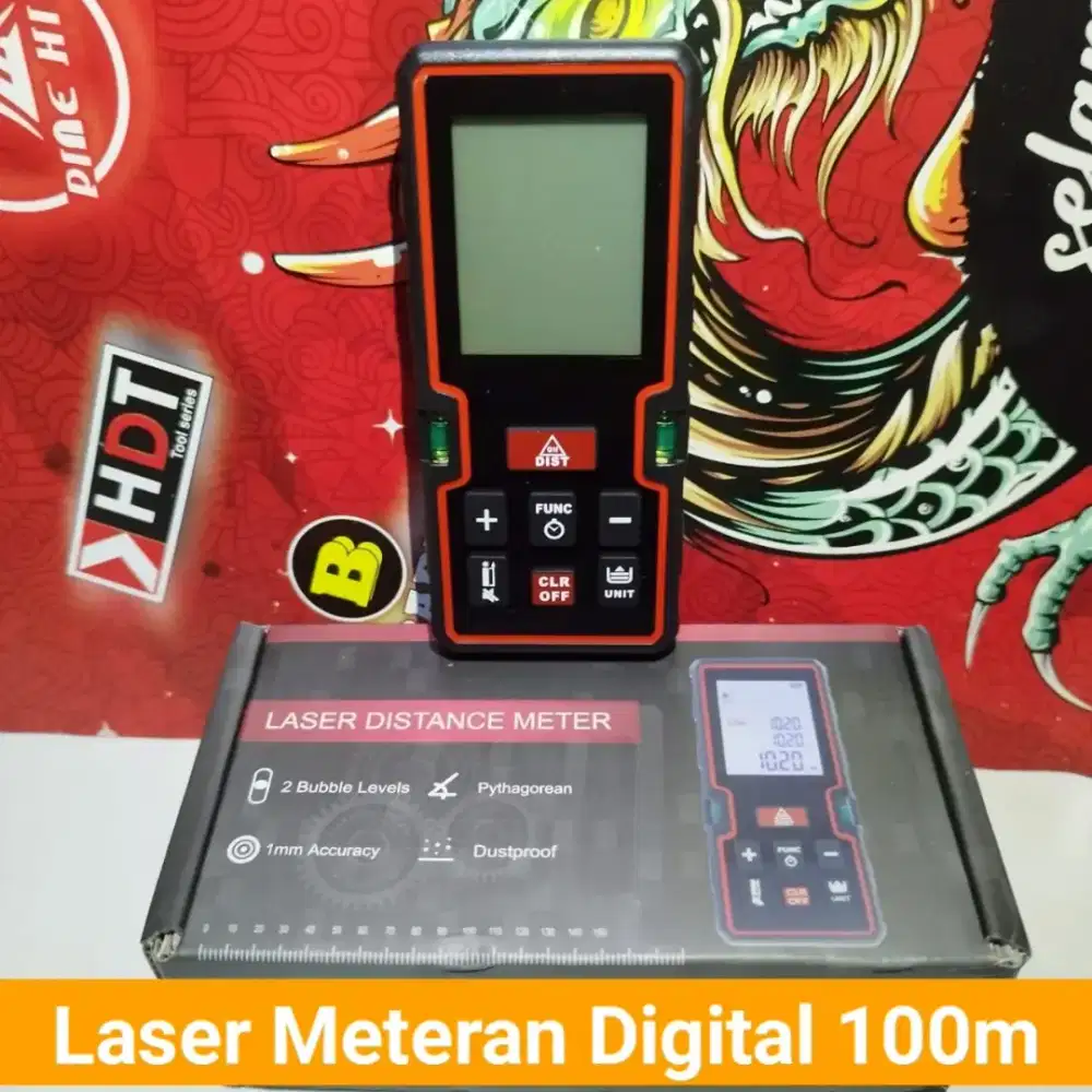 Laser Meteran 100m (Gojek)