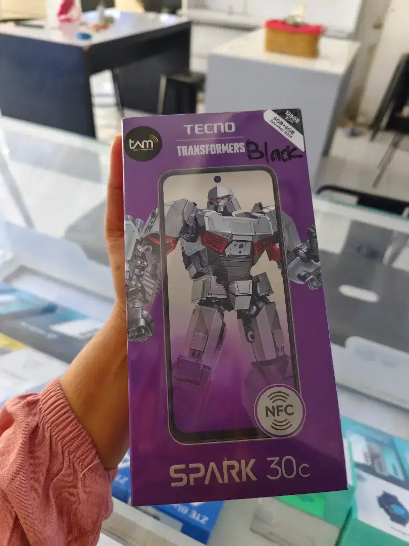 New Tecno Spark 30C ram 6+6/128