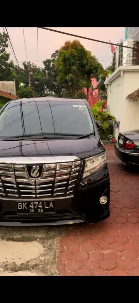 Toyota Alphard 2015 Black Limited Edition