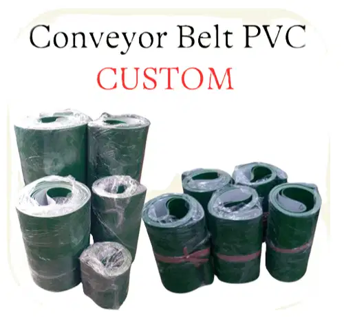 Conveyor belt PVC Hijau